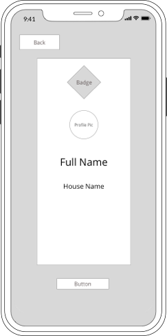 Ron Clark Academy mobile application wireframe