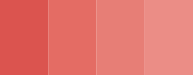red color gradients