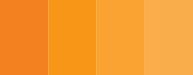color tone orange